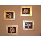 arany fa keretes elegans falikep kep festmeny foto lakberendezesi dekoracio kiegeszito luxus modern lakas berendezes modern design villa vintage virag.JPG
